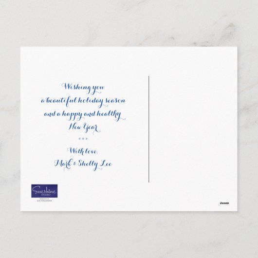 ケンタッキーのクリスマスカードの/stateの細目の郵便はがき シーズンポストカード (裏面)