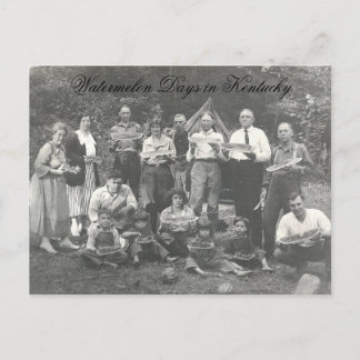 ケンタッキーのスイカ日 ポストカード