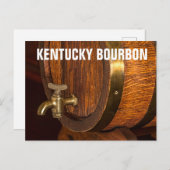 ケンタッキーのバーボンバレルポストカード ポストカード (正面/裏面)
