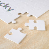 ケンタッキーの地図 ジグソーパズル (側面)