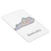 ケンタッキーの地図 マグネット (右側)
