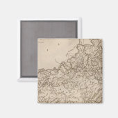 ケンタッキーの地図：Arrowsmith マグネット (正面/裏面)