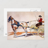 ケンタッキーの壊しカート ポストカード (正面/裏面)