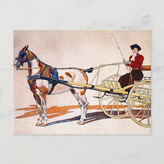 ケンタッキーの壊しカート ポストカード (正面)