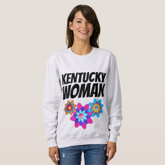 ケンタッキーの女性Tシャツ スウェットシャツ (正面フル)