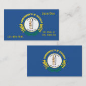 ケンタッキーの州の名刺 名刺 (正面/裏面)