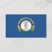 ケンタッキーの州の名刺 名刺 (裏面)