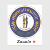 ケンタッキーの州の封印 シール (シート)