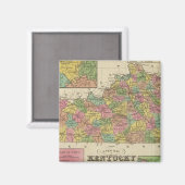 ケンタッキーの新しい地図 マグネット (正面/裏面)
