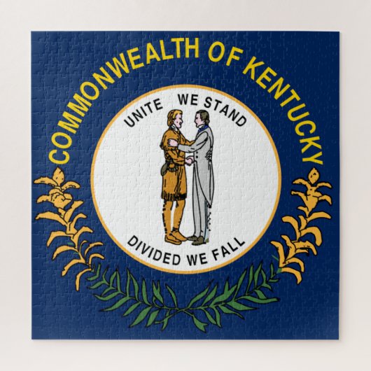 ケンタッキーの旗 ジグソーパズル (縦)