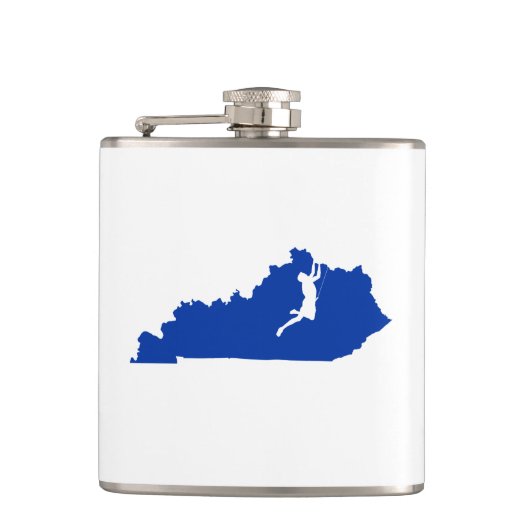 ケンタッキーの登山 フラスク (正面)