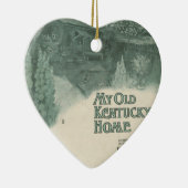 ケンタッキーの私の古い家 セラミックオーナメント (右)