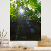 ケンタッキーの自然アーチ風景区 ポスター (キッチン)