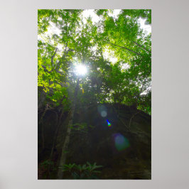 ケンタッキーの自然アーチ風景区 ポスター