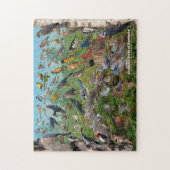 ケンタッキーの裏庭の鳥 ジグソーパズル (縦)