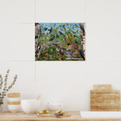 ケンタッキーの裏庭の鳥 ポスター (キッチン)