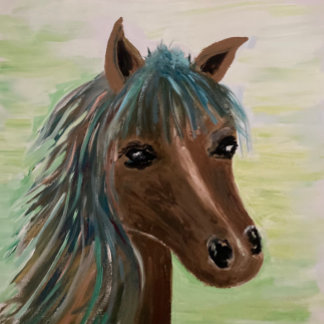 ケンタッキーの馬 キャンバスプリント