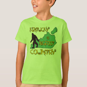 ケンタッキーはビッグフットの国です Tシャツ