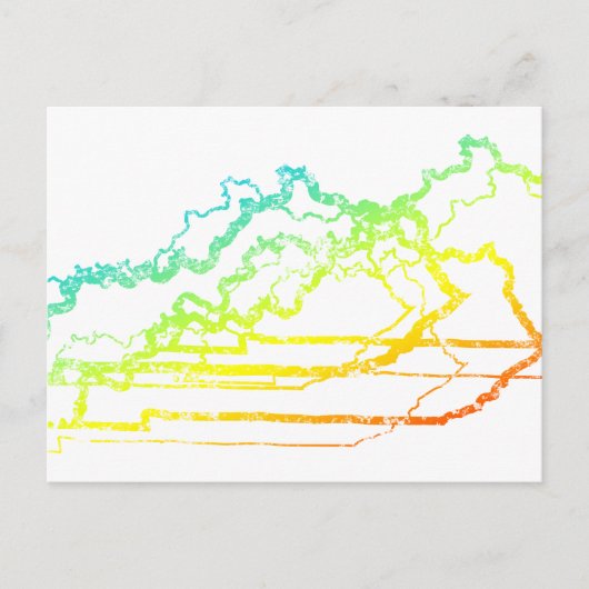 ケンタッキーぼやけク ポストカード (正面)