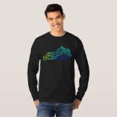 ケンタッキーアメリカ州シェイプモットー Tシャツ (正面フル)