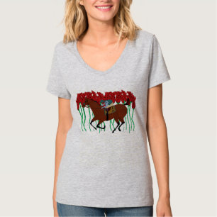 ケンタッキーカスタマイズ可能なダービーのTシャツ Tシャツ