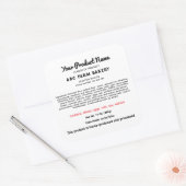 ケンタッキーコテージフードローラーベルホームベーカリー スクエアシール (封筒)