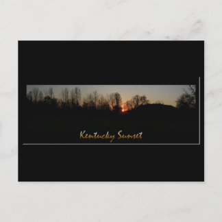 ケンタッキーサンセット ポストカード