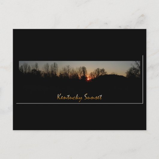 ケンタッキーサンセット ポストカード (正面)