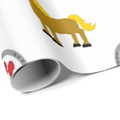 ケンタッキーダービーの包装紙 ラッピングペーパー (ロールコーナー)