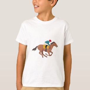 ケンタッキーダービーの馬のライダー Tシャツ