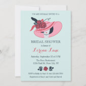 ケンタッキーダービーインスパイアブライダルシャワーの招待 招待状 (正面)