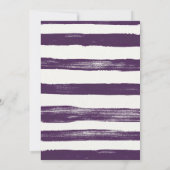 ケンタッキーダービースタイル秋ブライダルシャワー招待 招待状 (裏面)