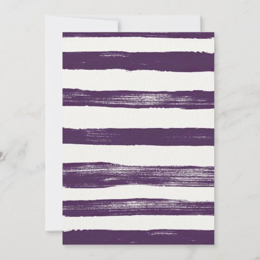 ケンタッキーダービースタイル秋ブライダルシャワー招待 招待状 (裏面)