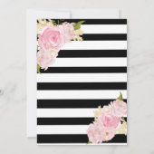 ケンタッキーダービーテーマのシャワー招待状 招待状 (裏面)