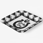 ケンタッキーダービーパーティー ペーパープレート (傾斜あり)