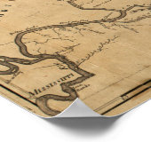 ケンタッキーパノラママップケンタッキー ポスター (角)