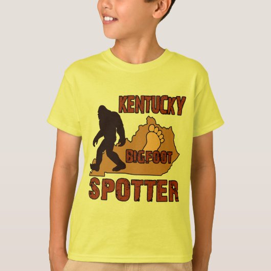 ケンタッキービッグフットの監視人 Tシャツ (正面)