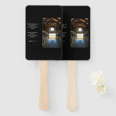 ケンタッキービュー – ザ・バーン、詩篇121:1-2 ハンドファン (正面&裏面)