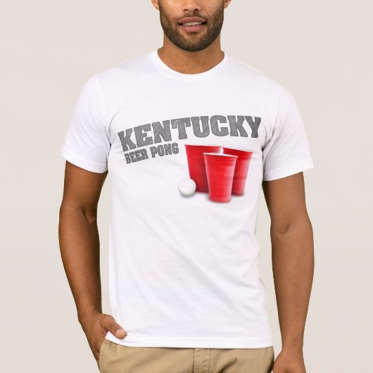 ケンタッキービールPongのTシャツ Tシャツ (正面)