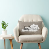 ケンタッキーファミリーモノグラム州装飾用クッション ランバークッション (椅子)