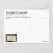 ケンタッキーブルボン ポストカード (裏面)