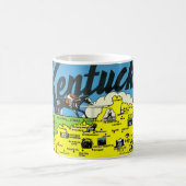 ケンタッキーブルーグラスステートマグ コーヒーマグカップ (中央)