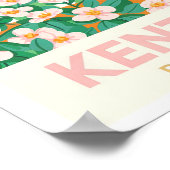 ケンタッキーブルーグラス州USAサマートラベル ポスター (角)