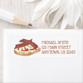 ケンタッキーホットブラウンオープンフェイスサンドイッチグルメ ラベル (インサイチュ)