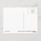 ケンタッキーホースパーク ポストカード (裏面)