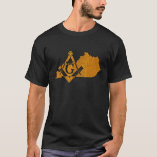 ケンタッキーマソンズグランドロッジF&アムフリーメーソンファーザー Tシャツ