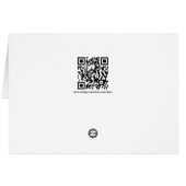 ケンタッキーマンショ空白のンフォールディングカード (裏面横)