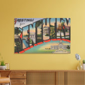 ケンタッキーラージレターシーンケンタッキー キャンバスプリント (インサイチュ (リビング))