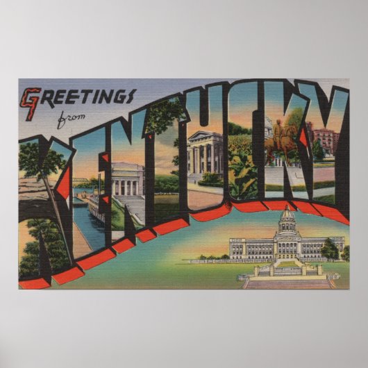 ケンタッキーラージレターシーンケンタッキー ポスター (正面)