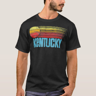 ケンタッキーレトロ動揺してサンヴィンテージグラフィック Tシャツ